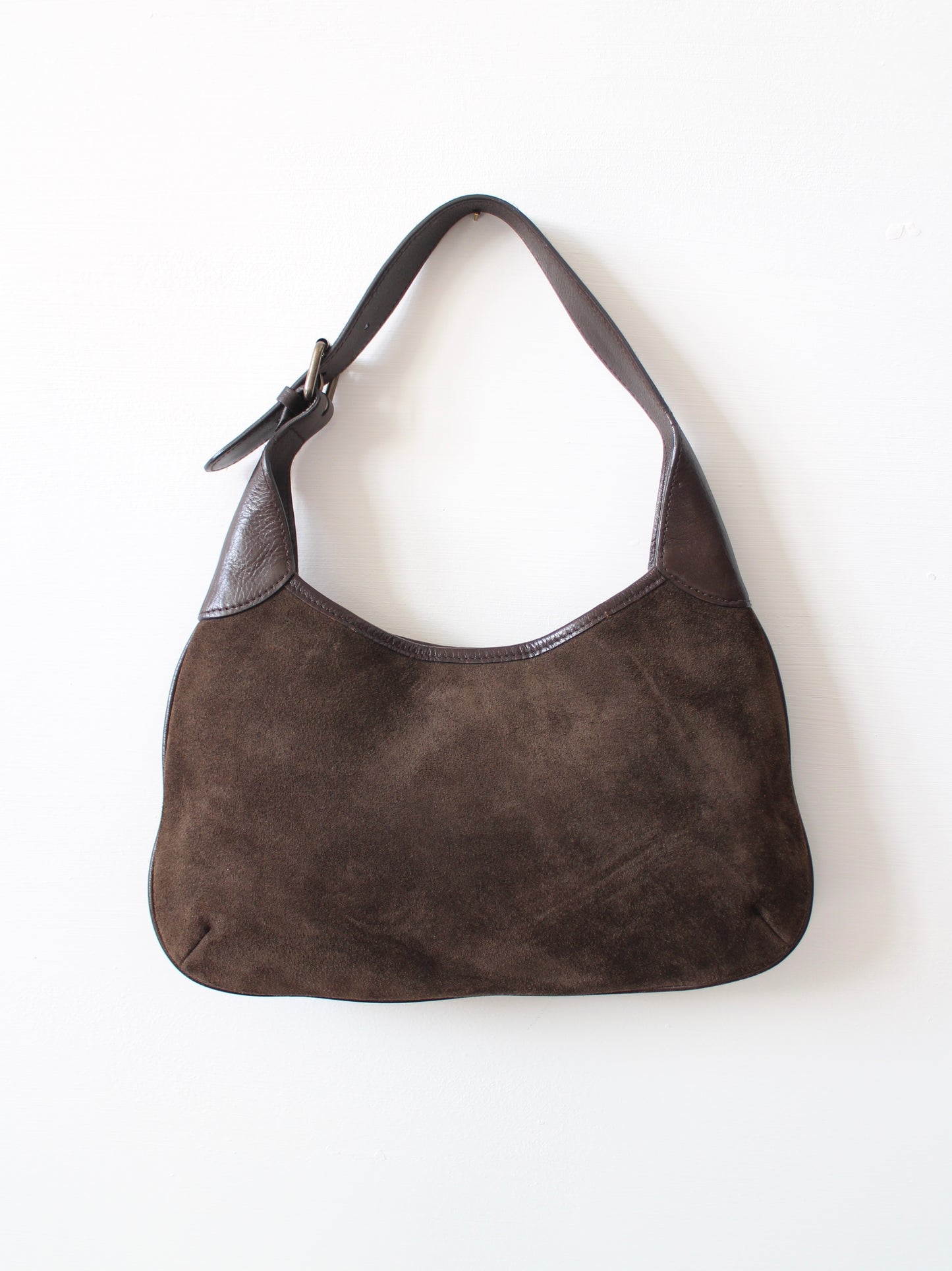 SUEDE SHOULDER BAG