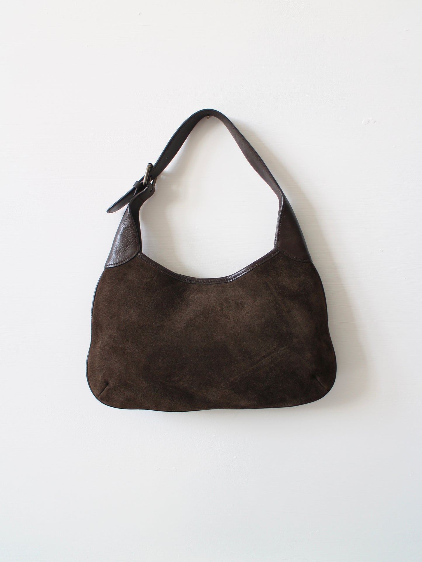 SUEDE SHOULDER BAG
