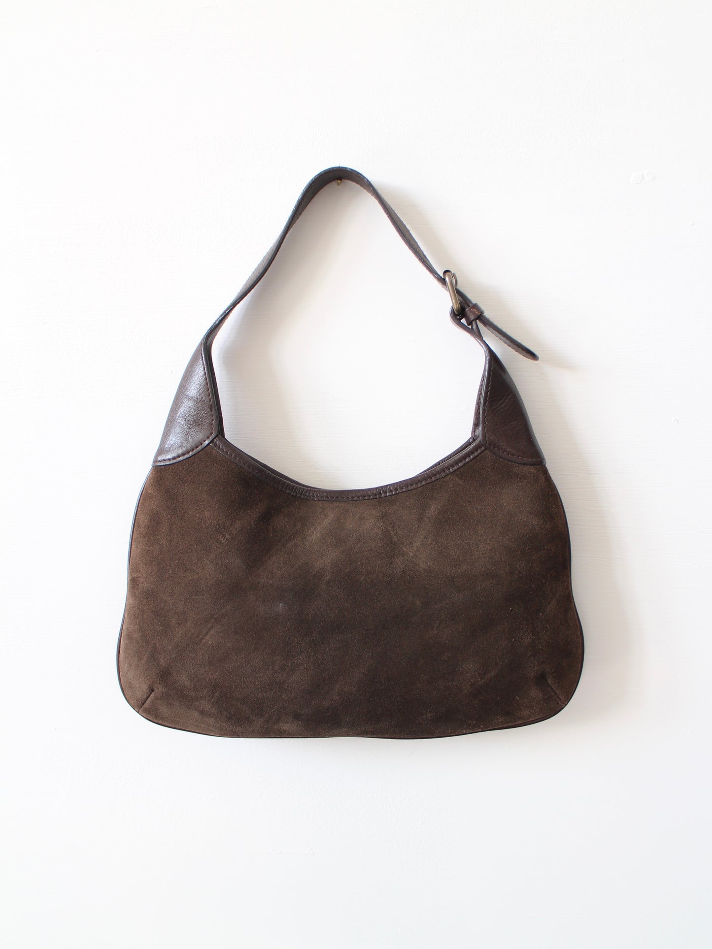 SUEDE SHOULDER BAG