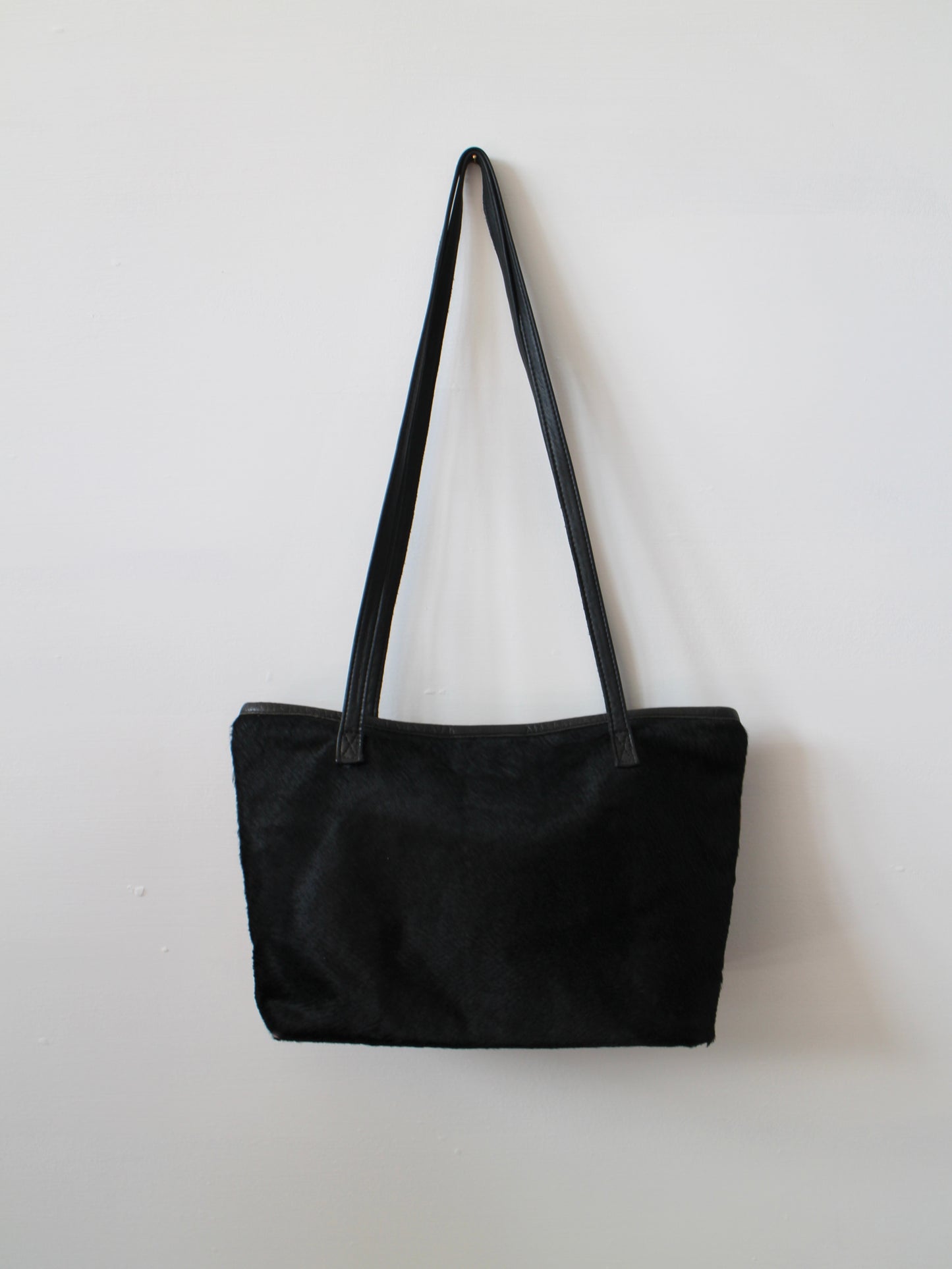 LEATHER & PONY HAIR BAG