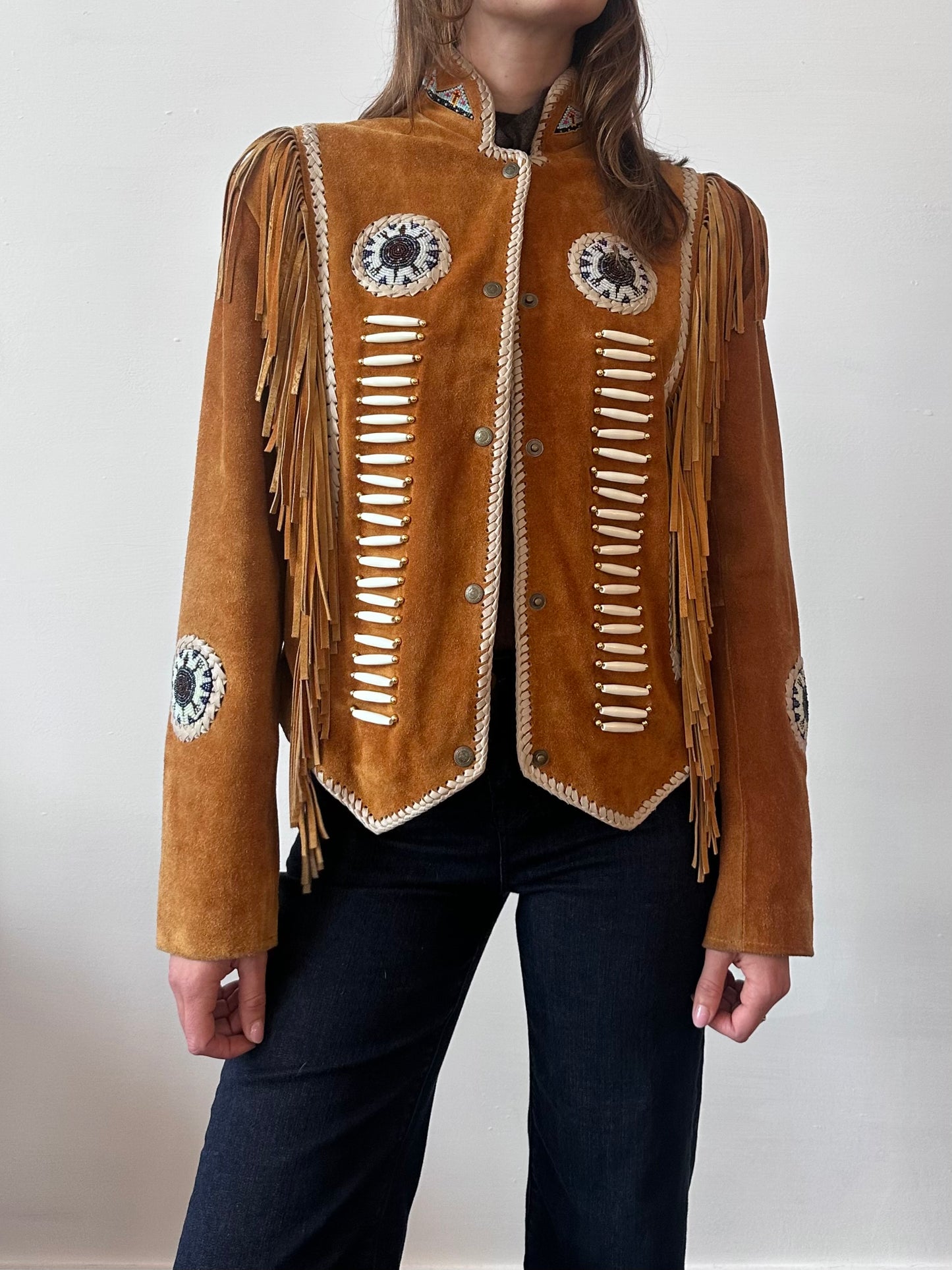 SUEDE WESTERN JACKET