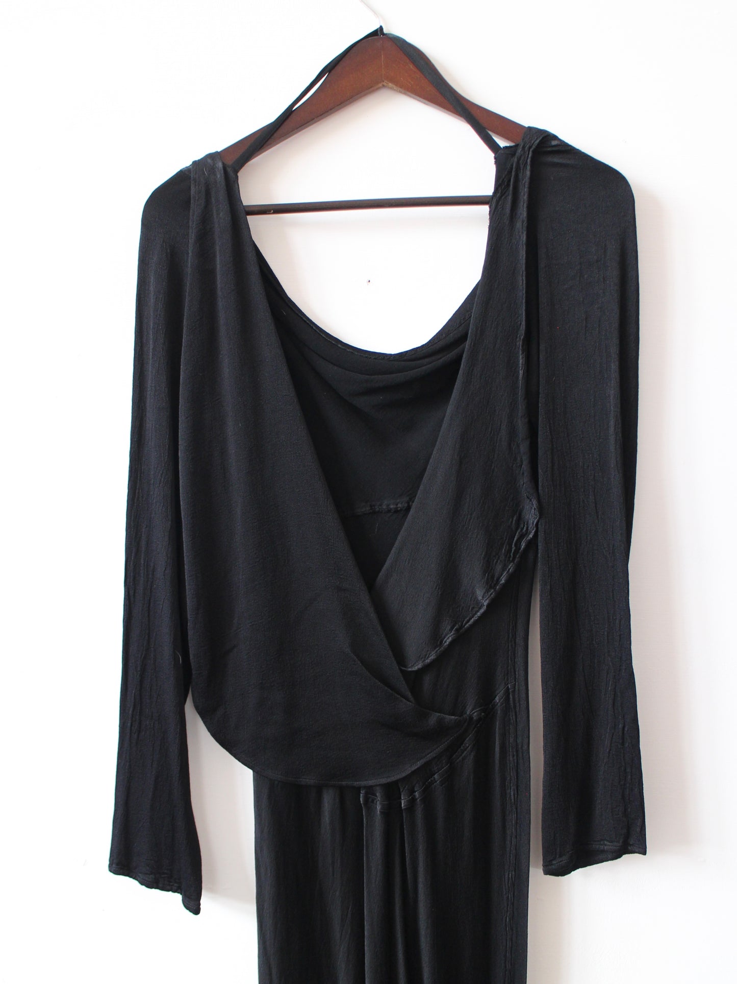 GHOST SATIN MIDI DRESS