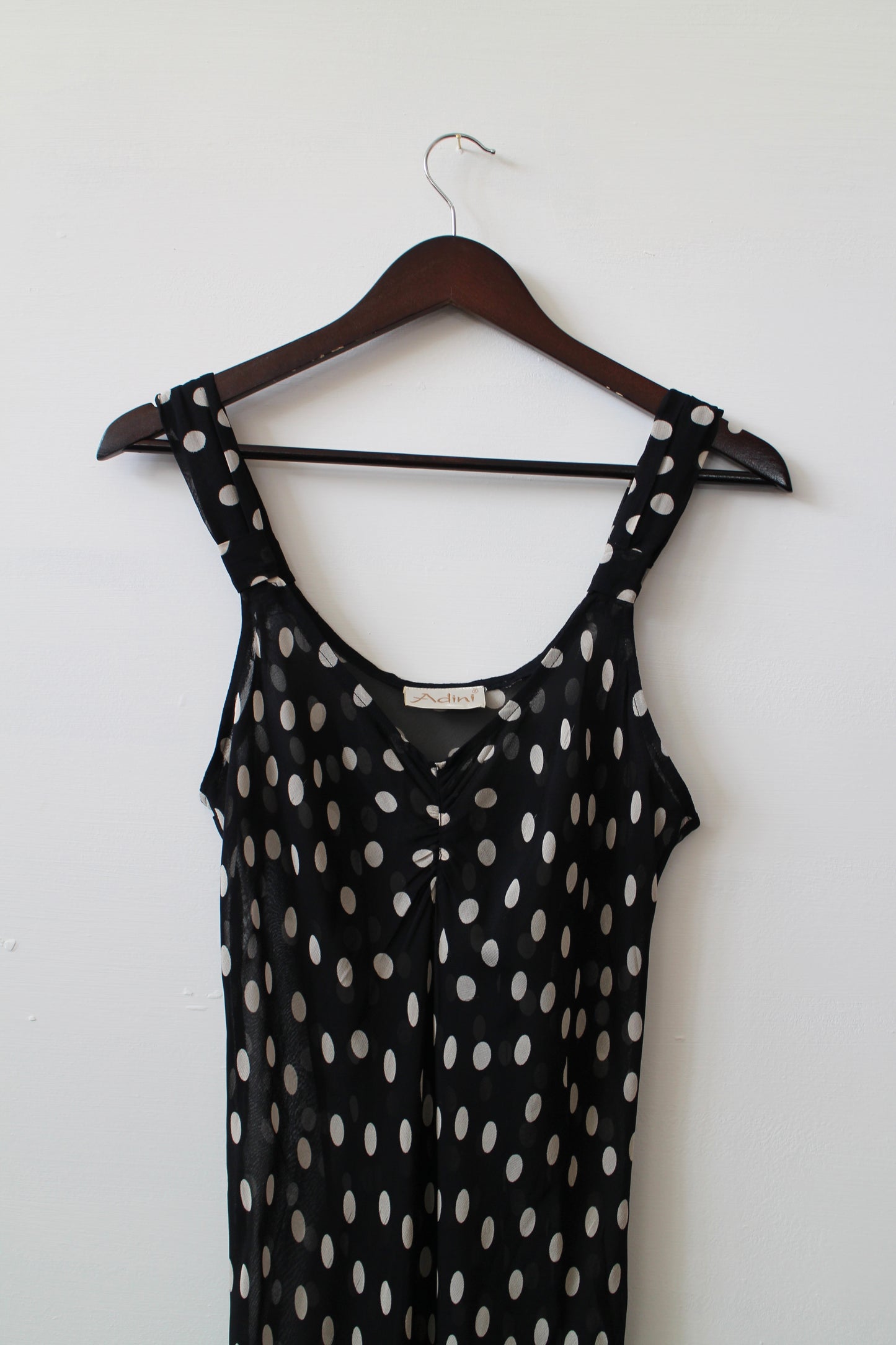 SHEER MAXI SLIP DRESS