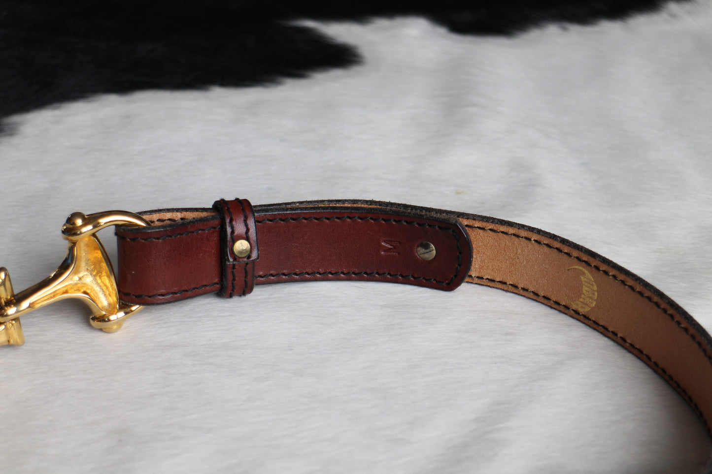 LEATHER LUCKY BELT