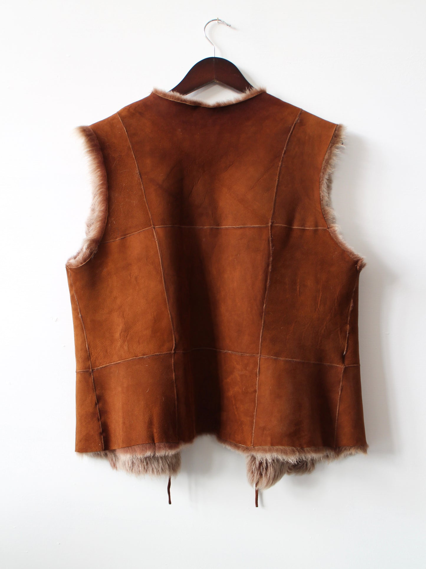 REVERSIBLE SUEDE & TOSCANA GILET