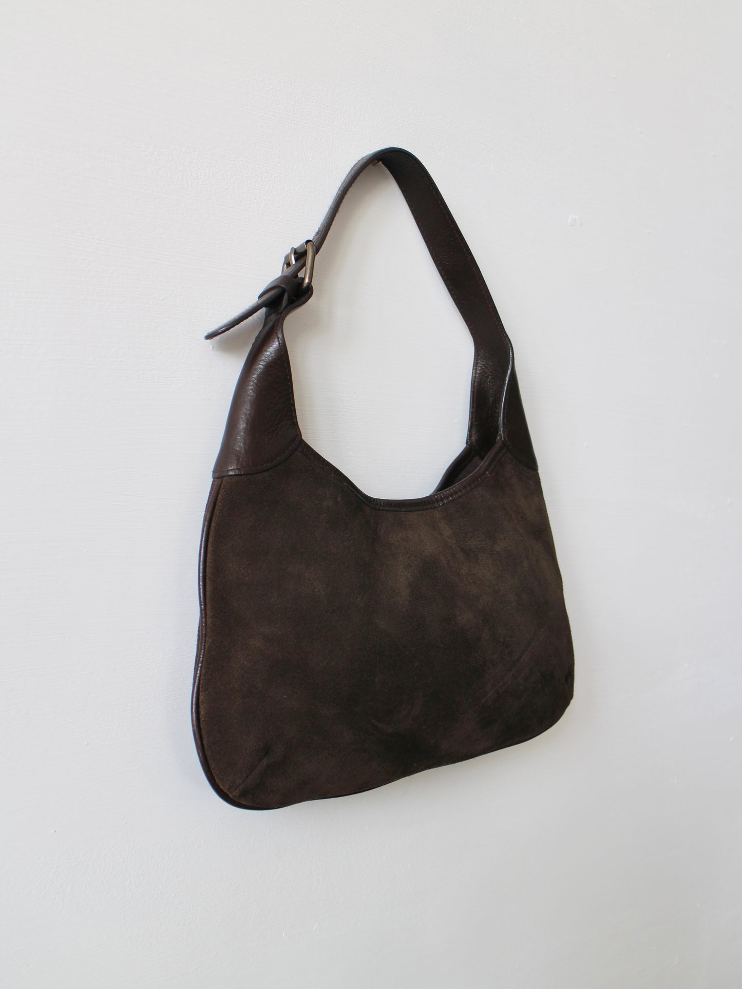 SUEDE SHOULDER BAG