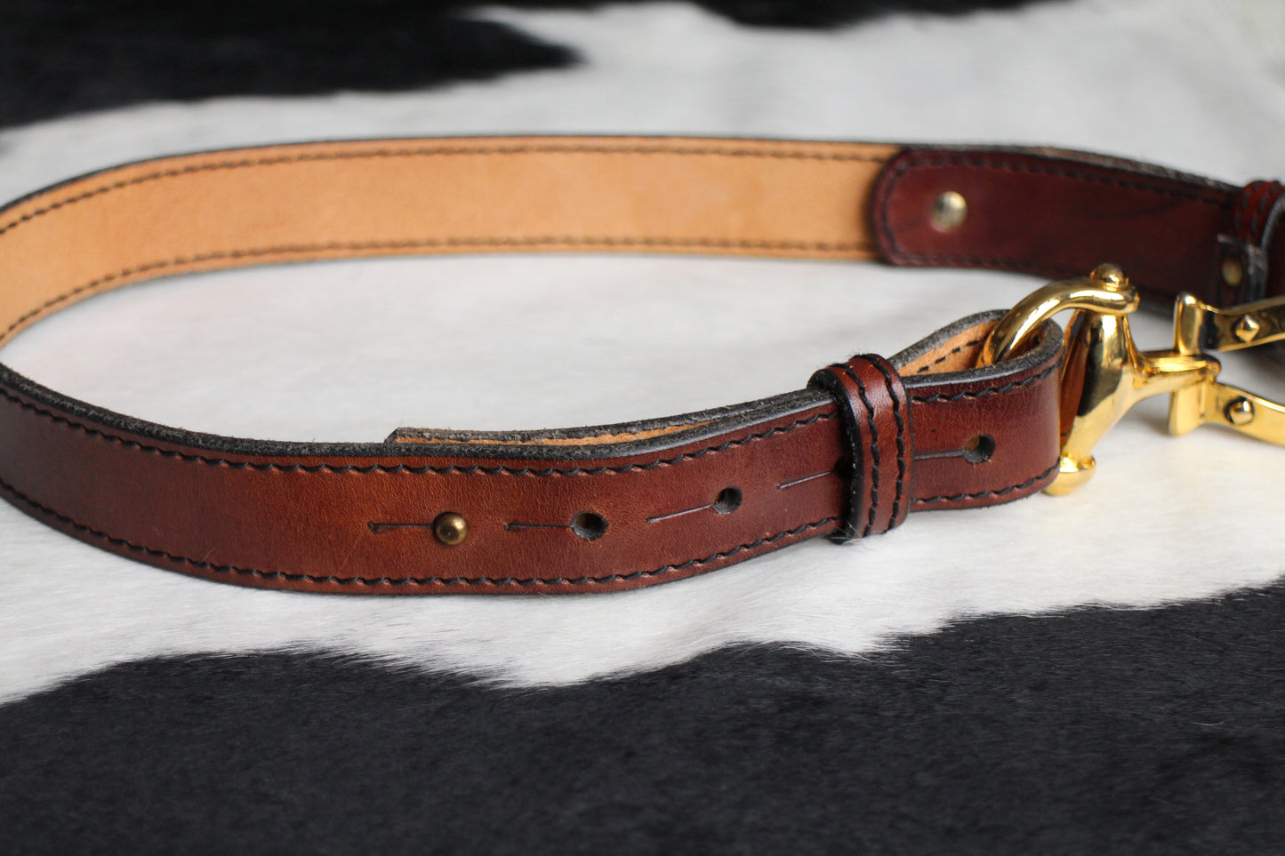 LEATHER LUCKY BELT