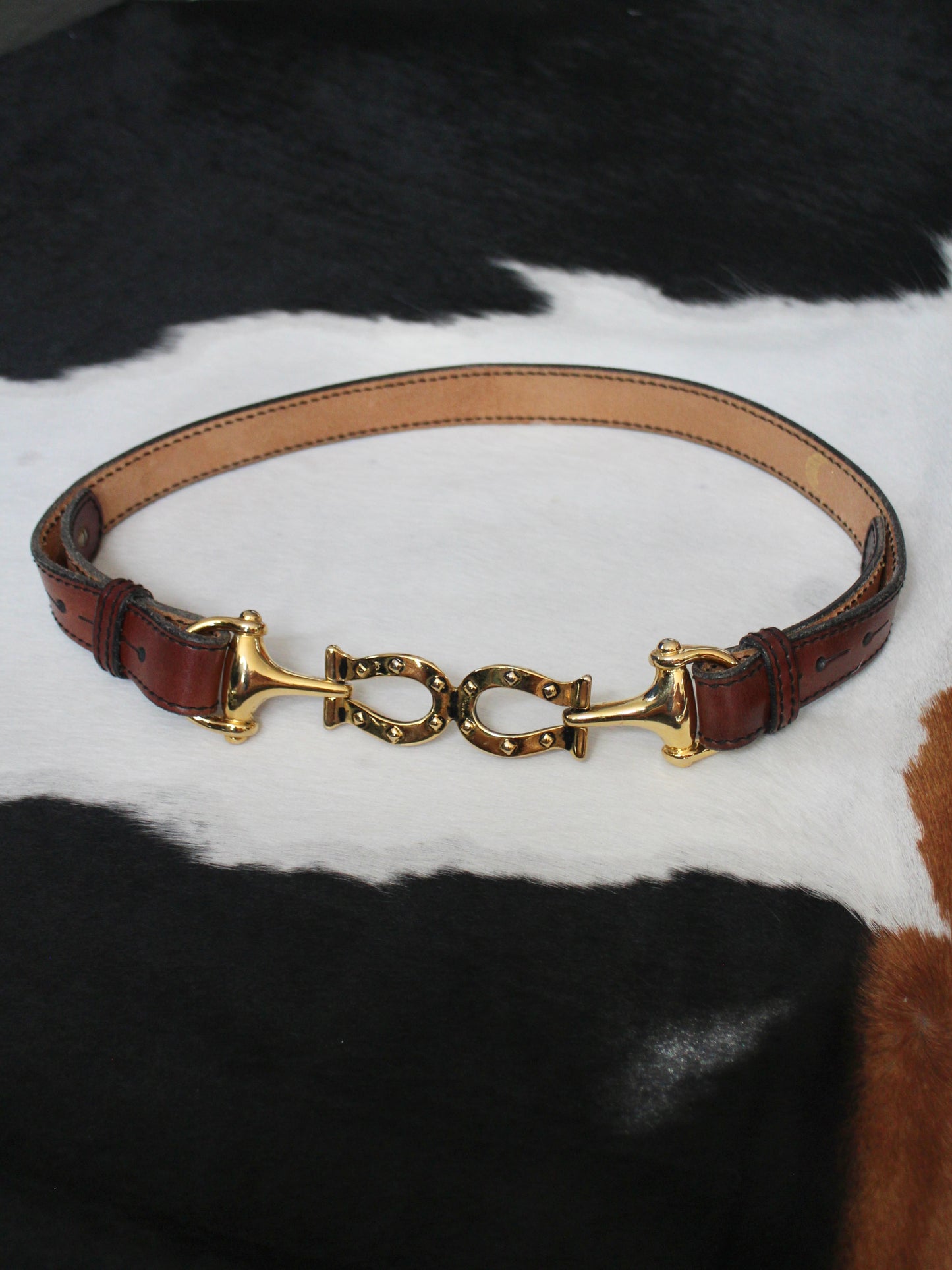 LEATHER LUCKY BELT
