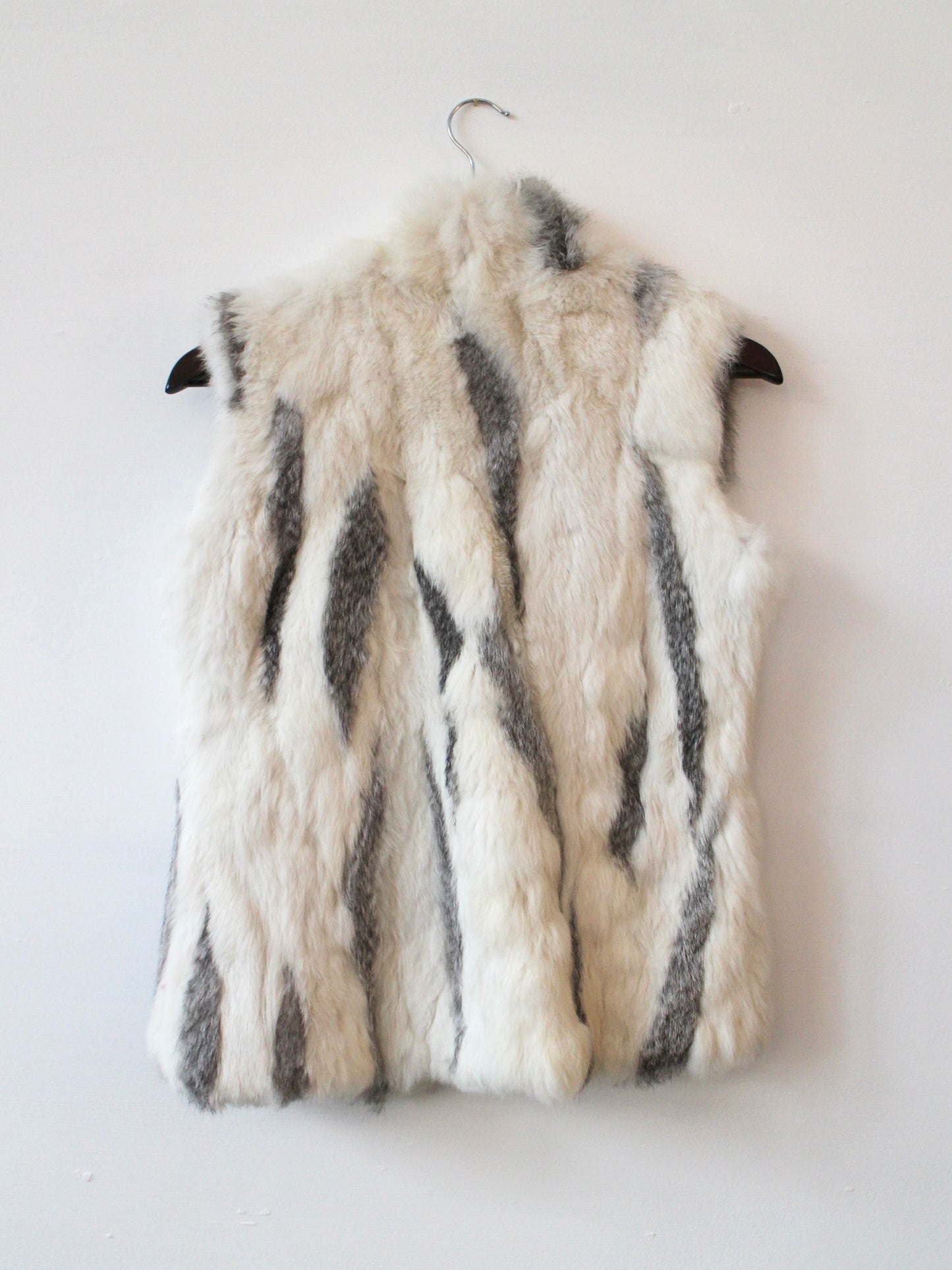 RABBIT FUR GILET