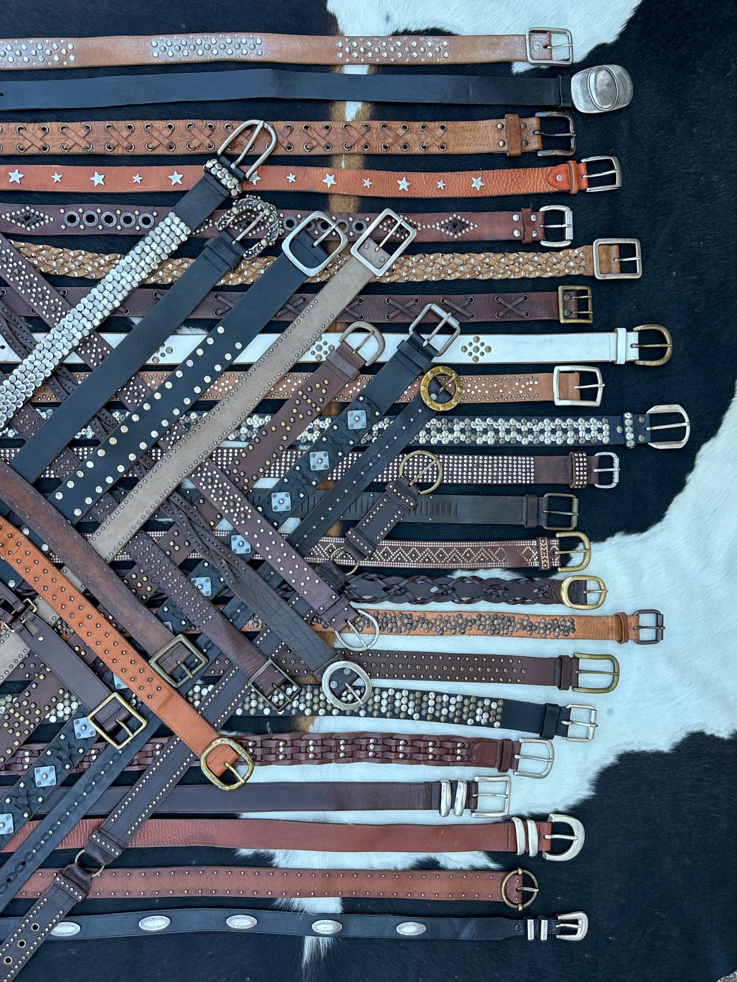 BROWN LEATHER BELT