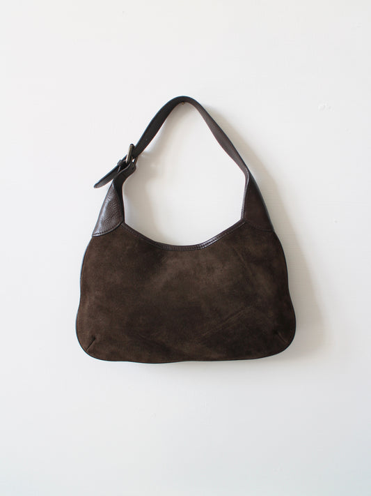 SUEDE SHOULDER BAG