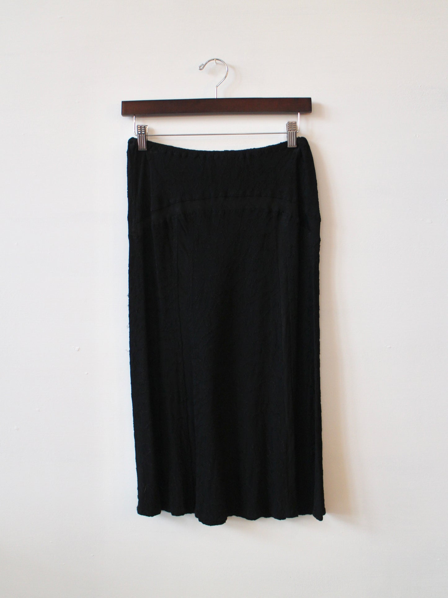 GHOST EMBROIDERED MIDI SKIRT