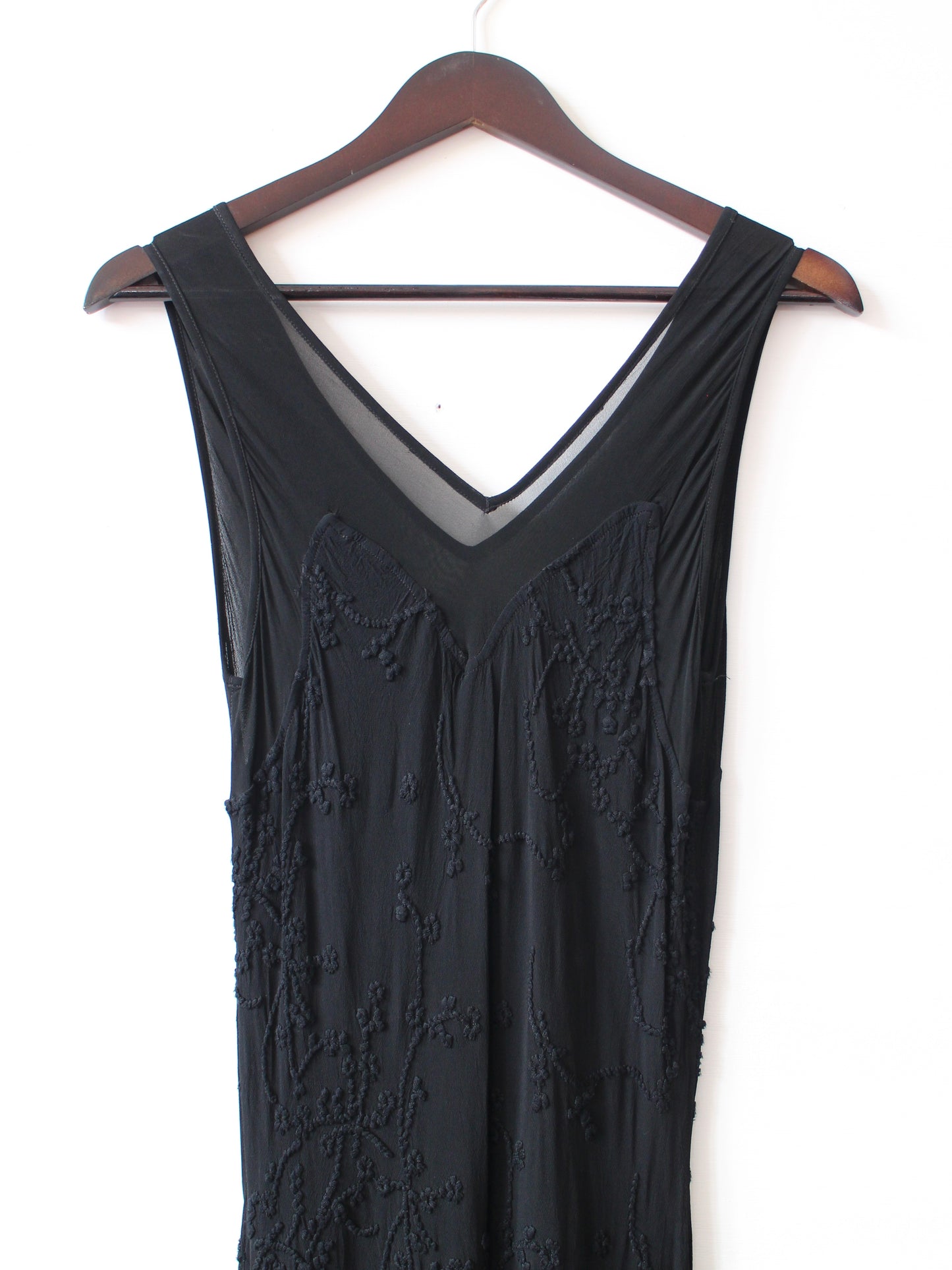 GHOST EMBROIDERED MAXI DRESS