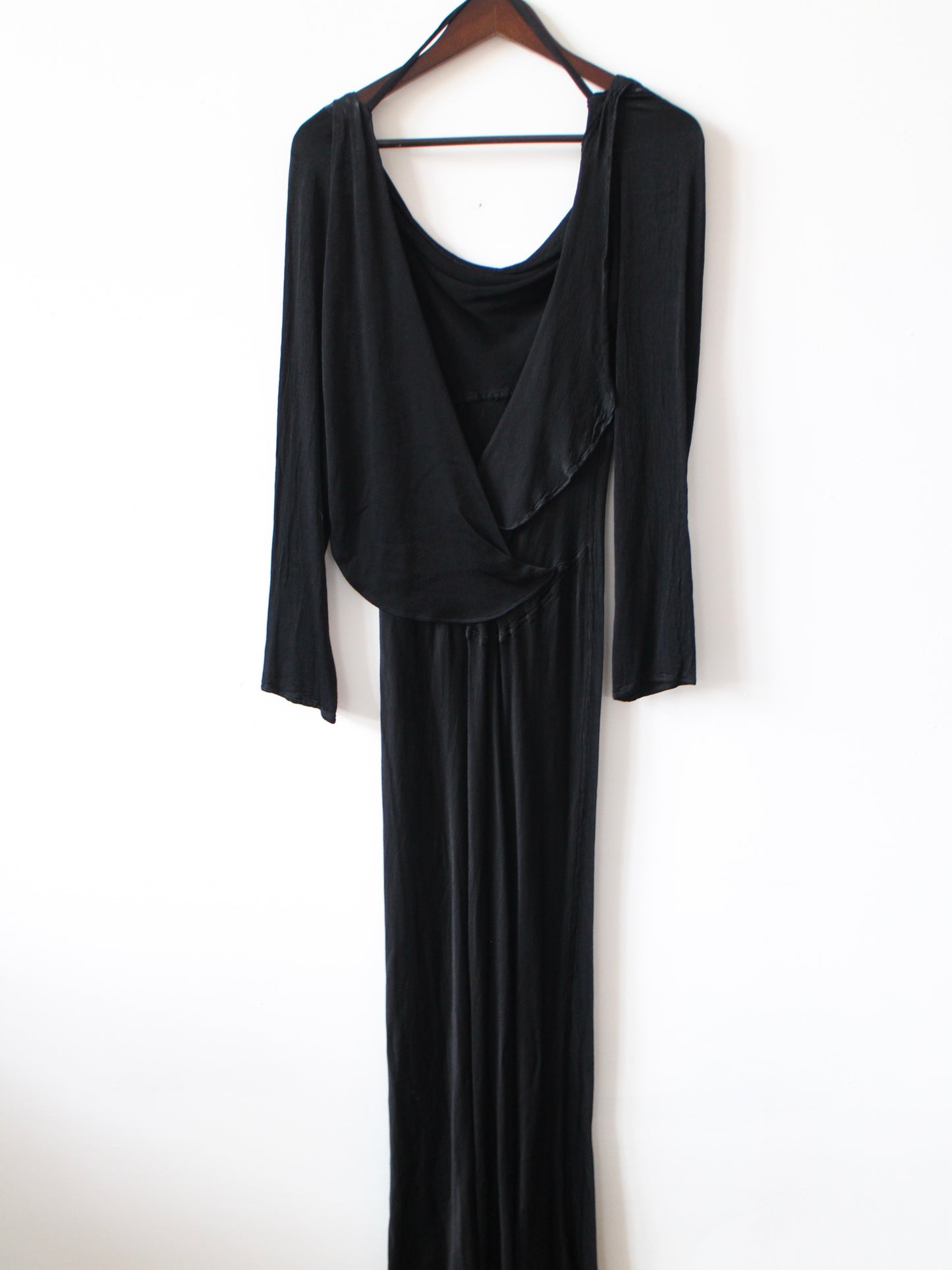 GHOST SATIN MIDI DRESS