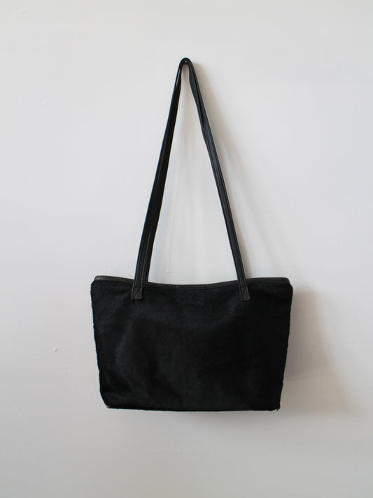 LEATHER & PONY HAIR BAG