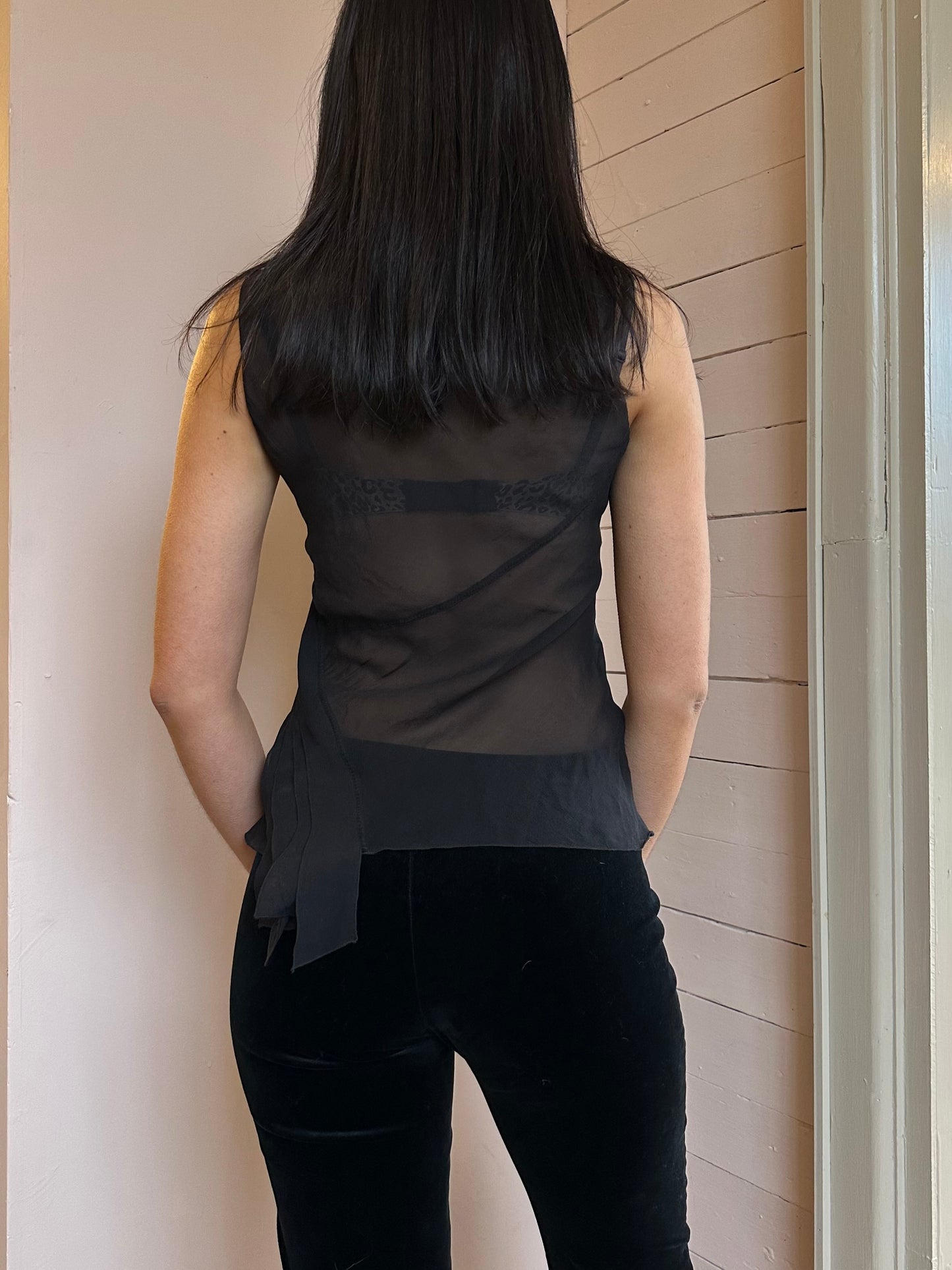 TED BAKER RUFFLE TOP