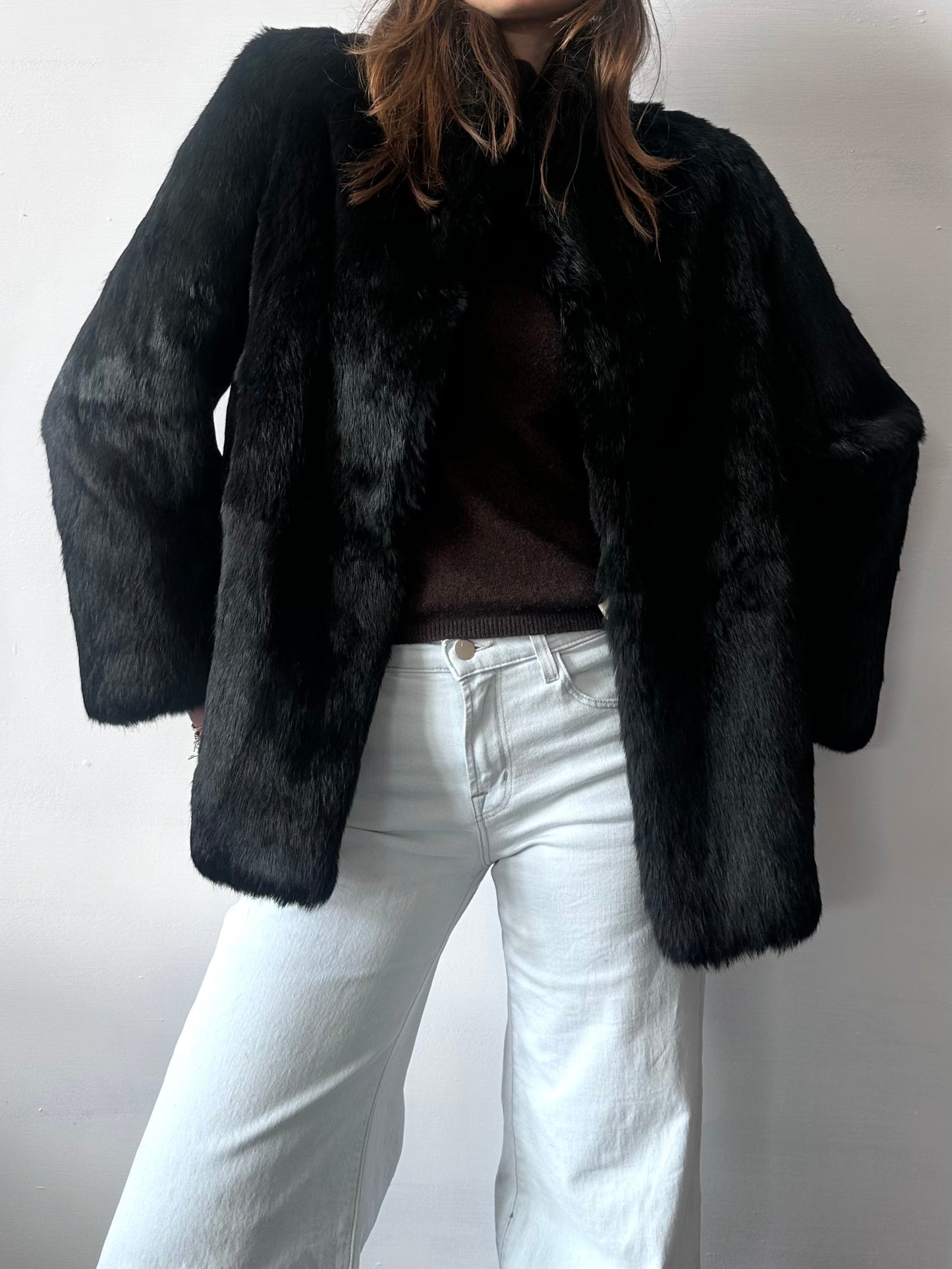 RABBIT FUR COAT