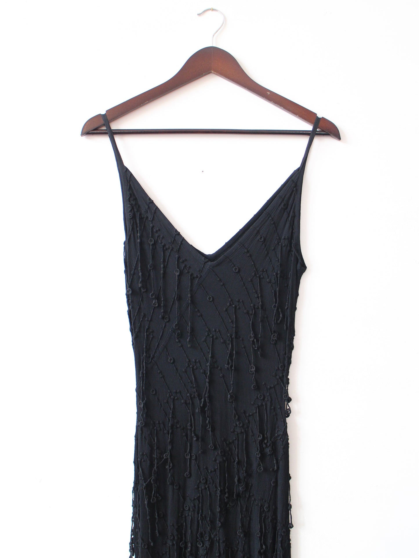 GHOST TASSEL MIDI DRESS