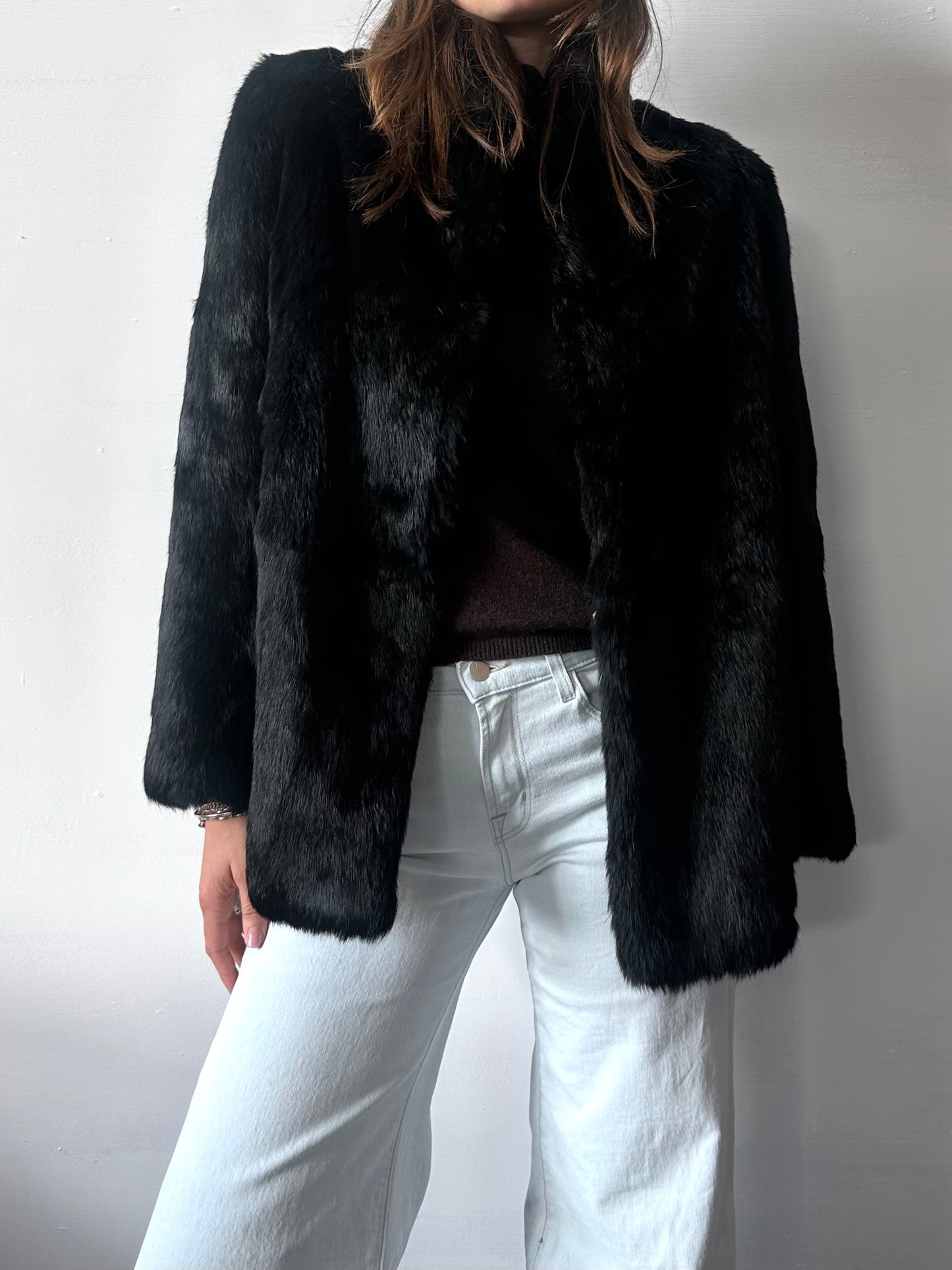 RABBIT FUR COAT